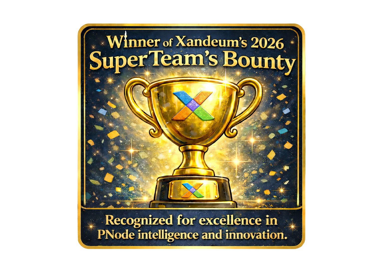 1st Place Bounty Winner